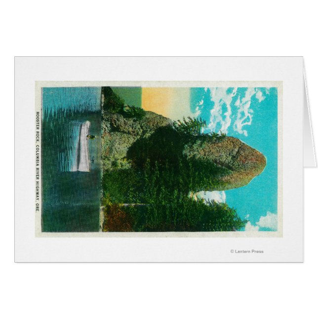 Rooster Rock on Columbia River (Vorderseite (Horizontal))