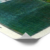 Rooster Rock on Columbia River Poster (Ecke)