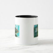 Rooster Rock on Columbia River Tasse (Zentrum)