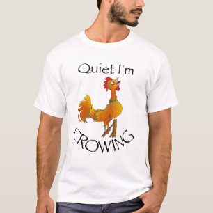 Rooster, ruhig, ich kaue. T-Shirt