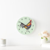 Rooster Runde Wanduhr (Zuhause)