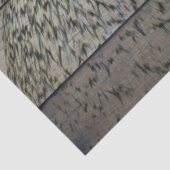 Rooster Rustic Chicken Coop Barboard Board Seidenpapier (Detail)