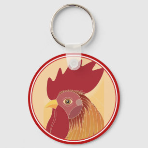 Rooster Schlüsselanhänger