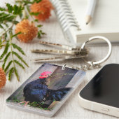 Rooster Schlüsselanhänger (Vorderseite rechts)