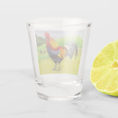 Rooster Schnapsglas (Rückseite)