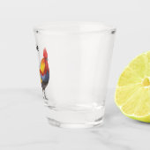 Rooster Schnapsglas (Rechts)
