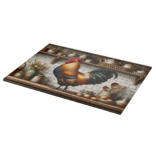 Rooster Schneidebrett