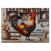 Rooster Schneidebrett (Vorderseite)