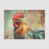ROOSTER schönes Dekodiepapier Seidenpapier (Vorderseite)