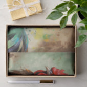 ROOSTER schönes Dekodiepapier Seidenpapier (Geschenk)