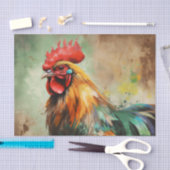 ROOSTER schönes Dekodiepapier Seidenpapier (Handwerk)
