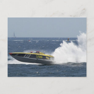 Rooster-Schwanz Postkarte