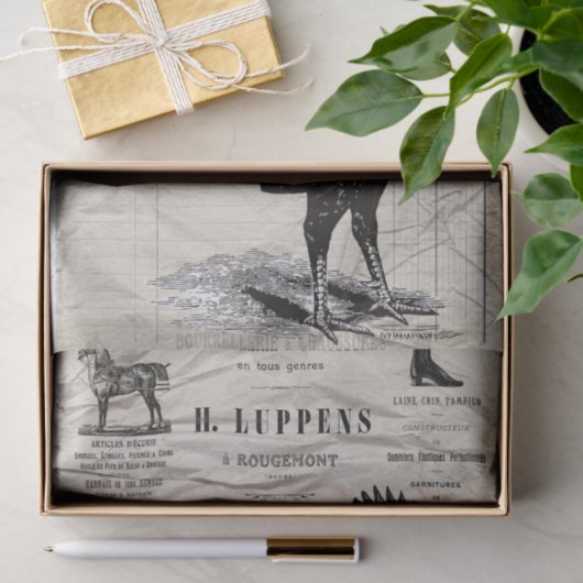 Rooster Seidenpapier (Geschenk)