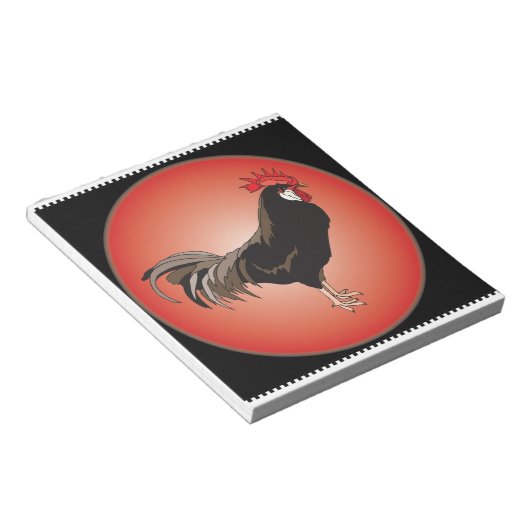 Rooster Showcase Notizblock (angewinkelt)
