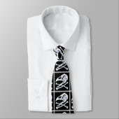 Rooster Skull und Crossbones Krawatte (Gebunden)