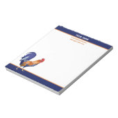 Rooster Small Notepad Notizblock (Rotiert)