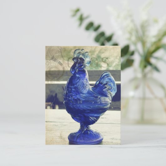 Rooster Songs Postkarte (Stehend Vorderseite)