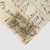 Rooster Sonnenaufgang Ephemerentweck Seidenpapier (Detail)