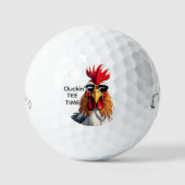 Rooster Spaß Golf Chicken Pub Callaway Supersoft Golfball (Vorderseite)