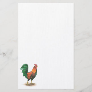 Rooster Stationery Briefpapier