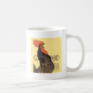 Rooster Steinlen Cocorico Französische Kunst Kaffeetasse