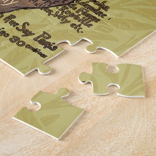 Rooster Steinlen Cocorico Französische Kunst Puzzle (Seite)