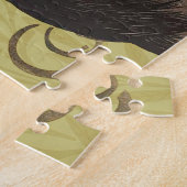 Rooster Steinlen Cocorico Französische Kunst Puzzle (Seite)