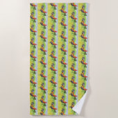 Rooster Strandtuch (Vorderseite)
