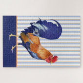 Rooster Stripes Jigsaw Puzzle (Horizontal)