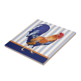 Rooster Stripes Keramik Tile Fliese