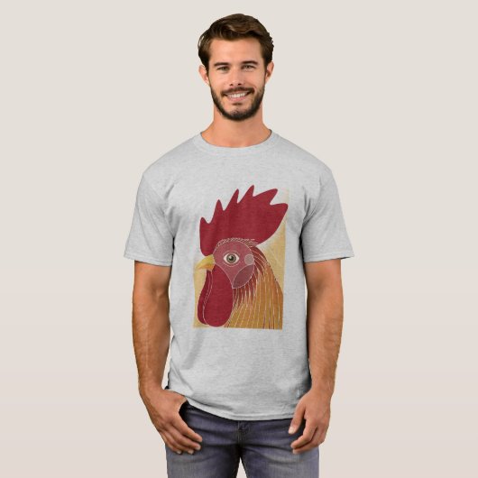 Rooster-T - Shirt (Vorne ganz)