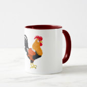 Rooster Tasse (VorderseiteRechts)