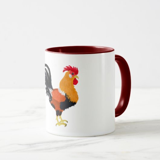 Rooster Tasse (VorderseiteRechts)