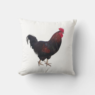 Rooster Throw Kissen