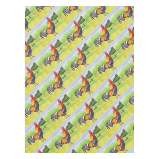 Rooster Tischdecke (Vorderseite)