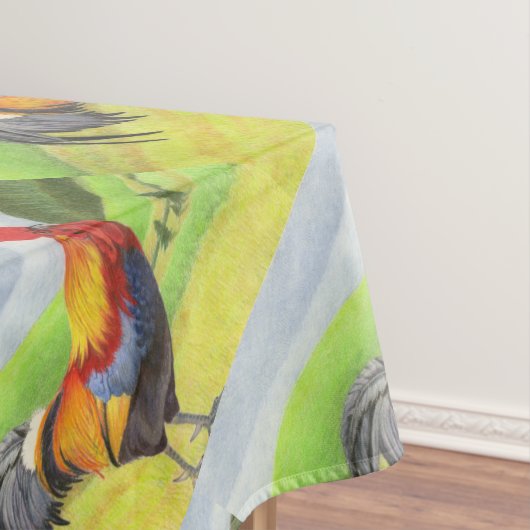 Rooster Tischdecke (Beispiel)