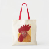Rooster Tote Bag Tragetasche (Vorne)