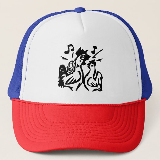Rooster Truckerkappe (Vorderseite)