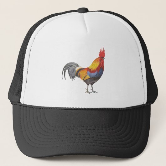 Rooster Truckerkappe (Vorderseite)