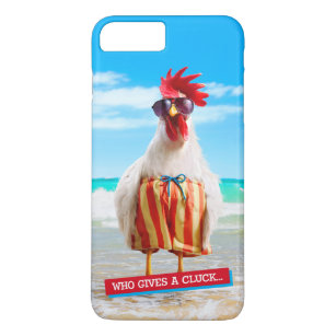 Rooster Typ Chillin' am Strand in Swim Trunks Case-Mate iPhone Hülle