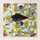 Rooster und Frangipanis, Puzzle (Horizontal)