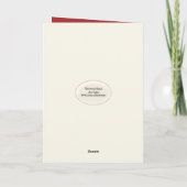 Rooster und Hen Birthday Spaß Karte (Rückseite)