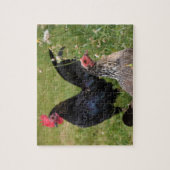 Rooster und Hen Puzzle (Vertikal)