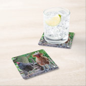 Rooster und Hen Untersetzer (Vor Ort)