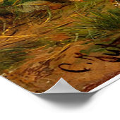 Rooster und Hens Carl Jutz Digital Elaboration Poster (Ecke)