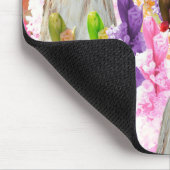 Rooster und HollyHocks, Mousepad (Ecke)