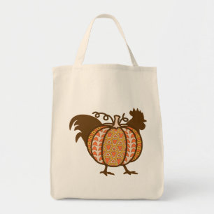 Rooster und Pumpkin Tragetasche