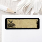 Rooster und Schweinefleisch- Prim-Rücksendeadresse (Insitu)