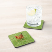 Rooster-Untersetzer Getränkeuntersetzer (Rechte Seite)