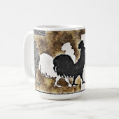Rooster Vintag #2 - Tasse (Vorderseite Links)